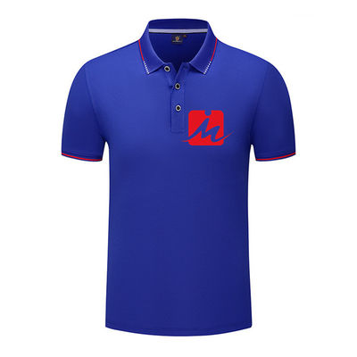 Quick Dry Breathable Polo Shirts Short Sleeve Casual Golf Polo Shirts