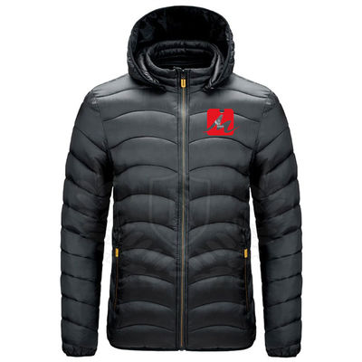 Bubble Custom Lightweight Windbreaker Winter Jackets Waterproof Breathable Removable Sleeves
