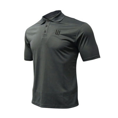 Thick Breathable Polo Shirts 240 GSM Embroidered 100% Rayon Pique Polo Shirt Soft