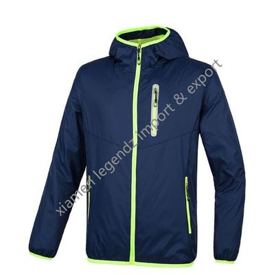 OEM Windproof Lightweight Jackets Packable Classic Windbreaker Jacket