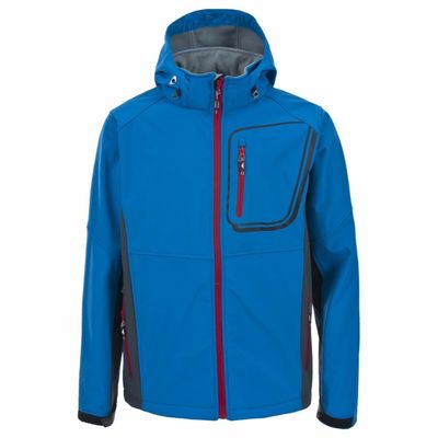Outdoor Polyester Breathable KIDS Hooded Jacket Garment Boy Softshell Jacket