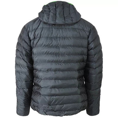 Woven Waterproof Lightweight Down Outdoor Hooded Men Jacket Winter