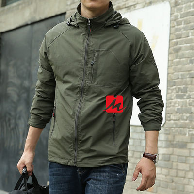 Military Hooded Waterproof WindBreaker Men'S Windbreaker Jackets Casual Coat