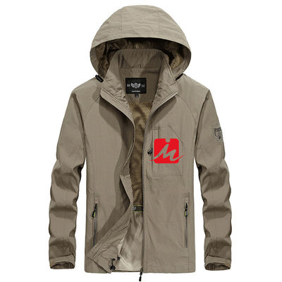 Military Hooded Waterproof WindBreaker Men'S Windbreaker Jackets Casual Coat