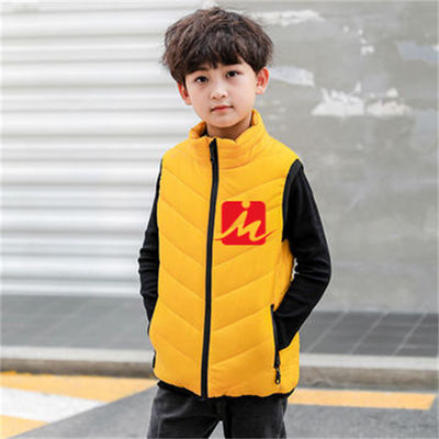 Waterproof Kids Heated Jacket Vest Windbreaker Black Puffer