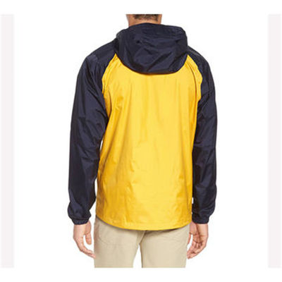Customized Waterproof Windbreaker Jackets Autumn Hooded Pullover Windbreaker