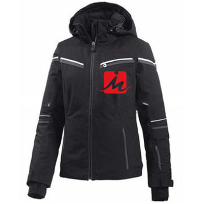 Polyester Polyurethane Waterproof Softshell Jackets Women'S SKI Outerwear Outdoor Sport