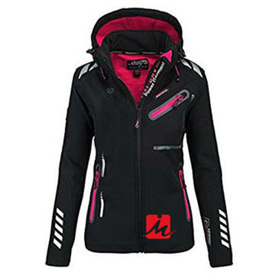 Polyester Spandex Waterproof Softshell Jackets Women'S Champing Outdoor Hiking Jacket