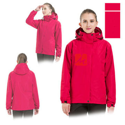 Colorful Waterproof Windbreaker Jackets Ski Snow Jacket With Hood