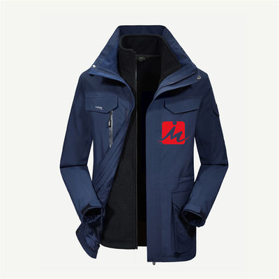 Windbreaker Waterproof Softshell Jackets Winter Fleece Polyester Lining Jacket