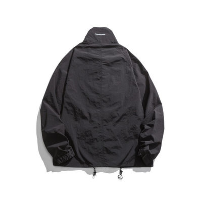 Hooded Waterproof Windbreaker Jackets Spring Autumn Outdoor Light Windbreaker  Jacket