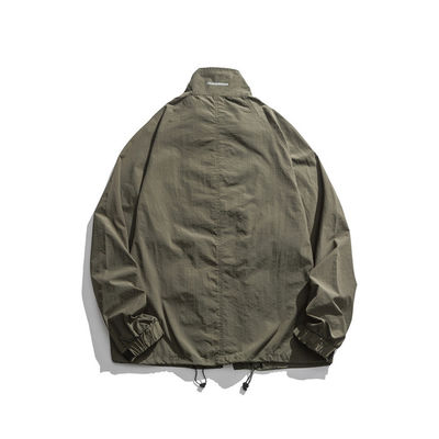 Hooded Waterproof Windbreaker Jackets Spring Autumn Outdoor Light Windbreaker  Jacket