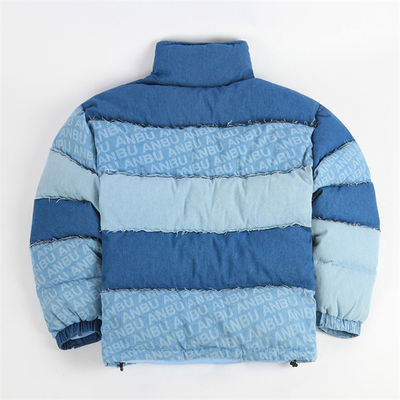 Puffer Mens Shiny Padded Jacket Warm Bubble Bomber Shiny Quilted Jacket