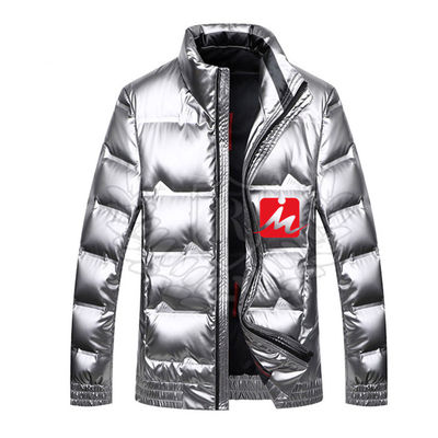 Down Winter Puffer Padded Jacket Men'S Hooded Puffer Jacket