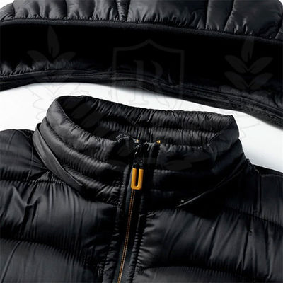 Bubble Custom Lightweight Windbreaker Winter Jackets Waterproof Breathable Removable Sleeves