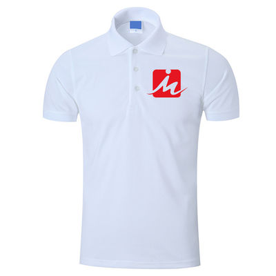 240 GSM Breathable Polo Shirts 100% Rayon Pique Embroidered Cotton Men'S Polo Shirts