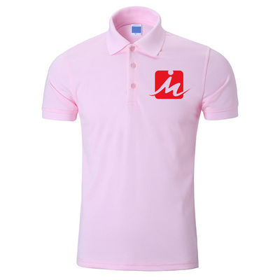 240 GSM Breathable Polo Shirts 100% Rayon Pique Embroidered Cotton Men'S Polo Shirts
