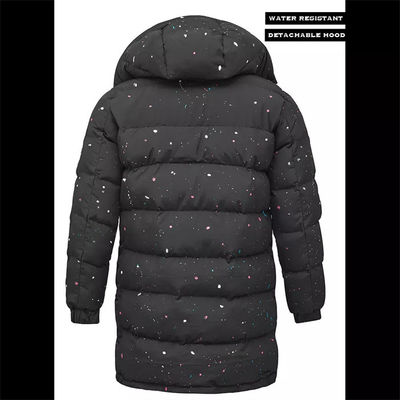 SHINY Puffer Padded Jacket Custom Warm Winter Outerwear Down Jacket