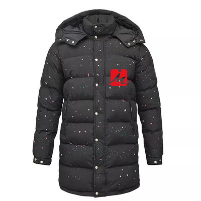 SHINY Puffer Padded Jacket Custom Warm Winter Outerwear Down Jacket