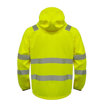 Waterproof High Visibility Garments Hi Vis Uniform Reflective Work Jacket Workwear