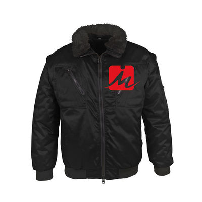 Polyester Cotton Personalised Work Uniform Custom Waterproof Bomber Jacket