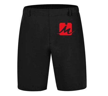 Quick Dry Stretch Golf Shorts Moisture Wicking Solid Casual Polyester Spandex Golf Shorts