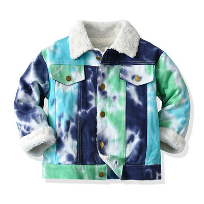 Custom Embroidery Denim Jackets OEM Boy'S Girl'S Kid Outwear Jacket