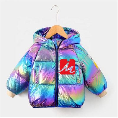 Windproof Lightweight Down Jacket Laser Coats Children Winter Down Jacket For Kids