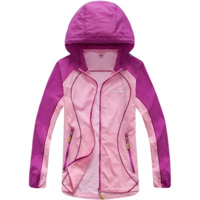 Classic Running Lightweight Jacket Women Sport Hooded Breathable Packable Waterproof Jacket