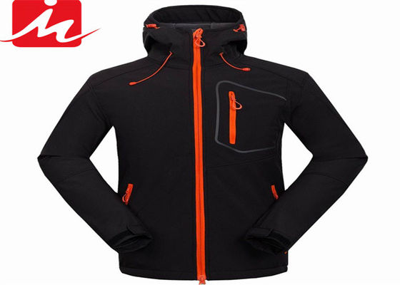 Water Repellent Waterproof Softshell Jackets Outdoor Winter Men'S Polyester Spandex Jacket