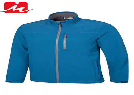 Breathable Water Repellent Winter Jacket Men'S Spandex Polyester Softshell Jacket