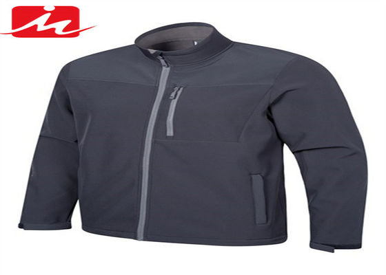 Breathable Water Repellent Winter Jacket Men'S Spandex Polyester Softshell Jacket