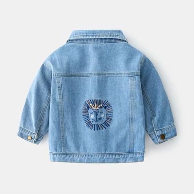reclye wholesale spring and autumn casual boys' denim jacket for kids