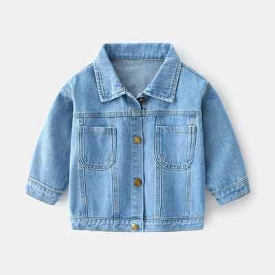 reclye wholesale spring and autumn casual boys' denim jacket for kids