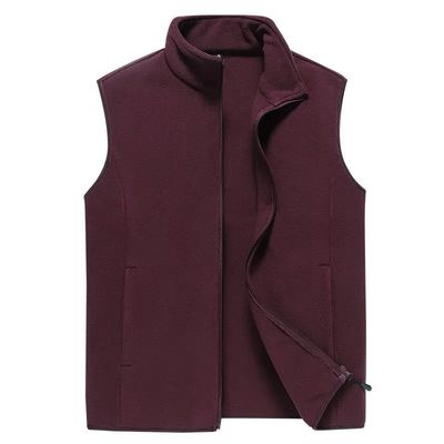 Mens Windbreaker Breathable Rpet Polar Fleece Outdoor Sports Fleece Vest